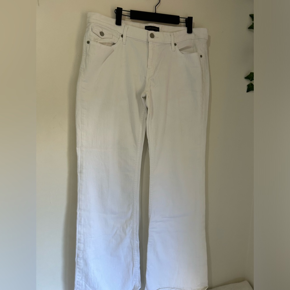 Banana Republic White Women Jeans